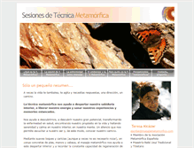 Tablet Screenshot of masajemetamorfico.com
